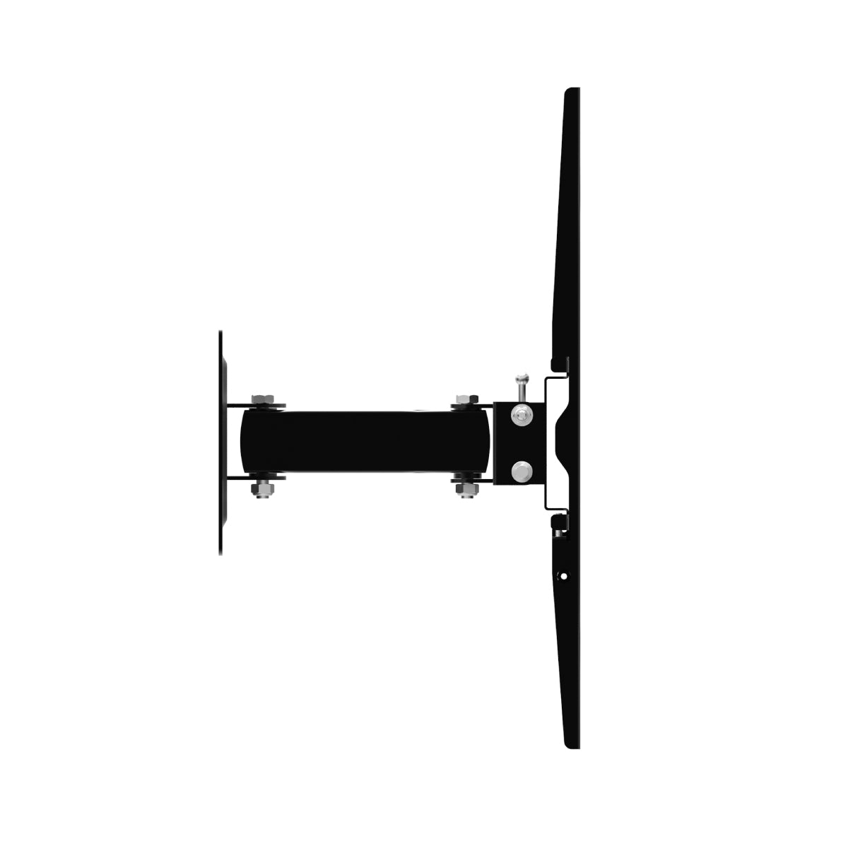 SOPORTE DE PARED PARA TV GIRATORIO NEGRO VESA 400X400MM – SKU JD55