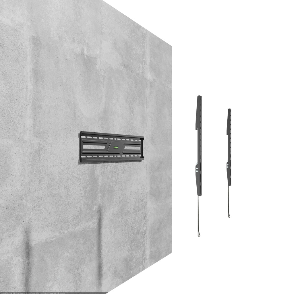 SOPORTE DE PARED FIJO PARA TELEVISORES DE PANTALLA GRANDE Y TAMAÑO MEDIANO - SKU FP-70