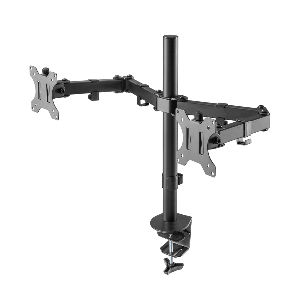 SOPORTE DE MESA ARTICULADO PARA DOS MONITORES ECONÓMICO - SKU RE27 2B O