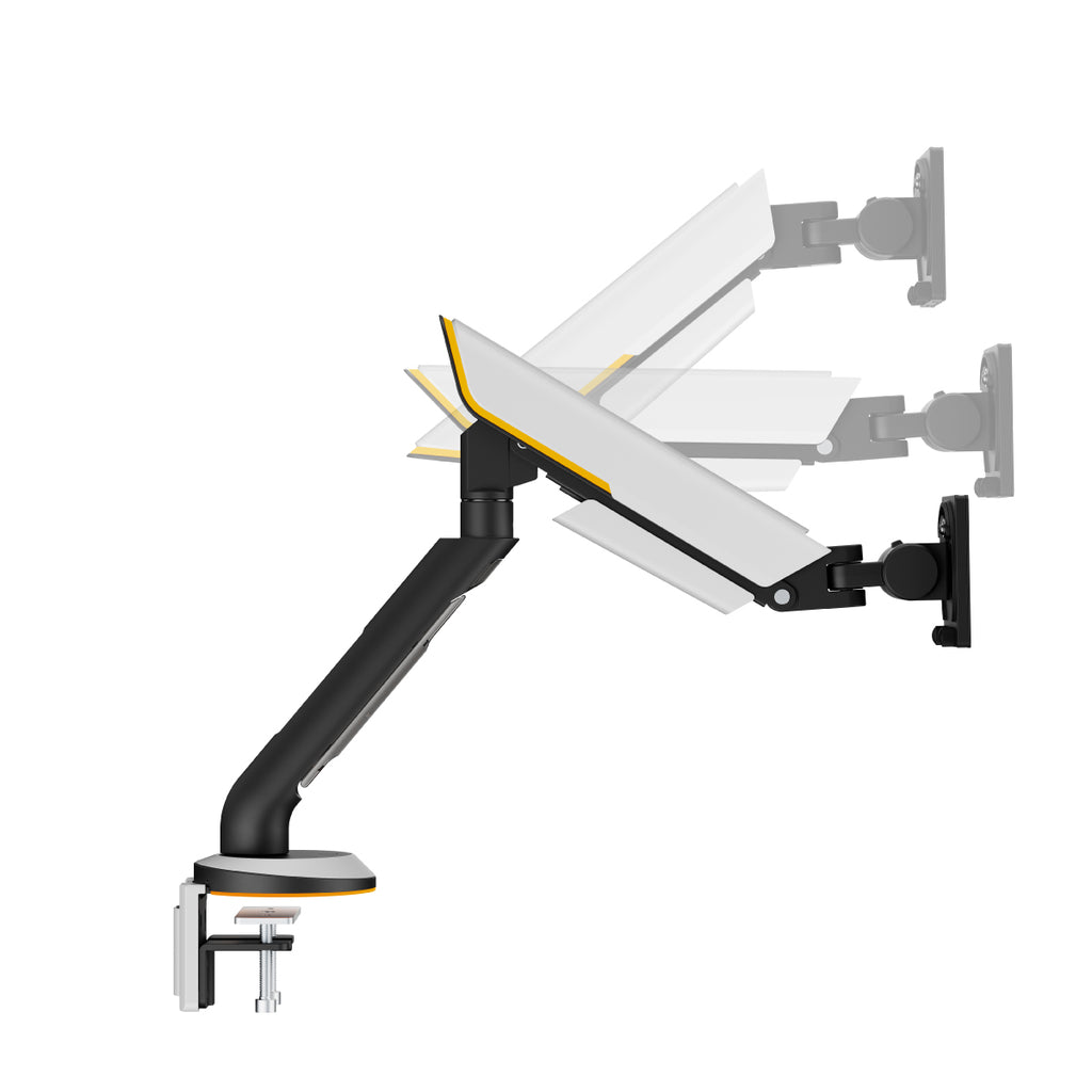 BRAZO PARA MONITOR TITAN DE ALTA RESISTENCIA + ILUMINACIÓN RGB - SKU RE47