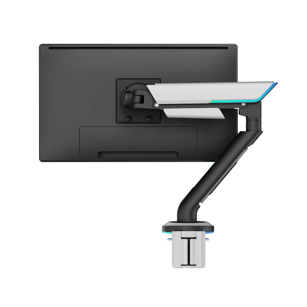 BRAZO PARA MONITOR TITAN DE ALTA RESISTENCIA + ILUMINACIÓN RGB - SKU RE47