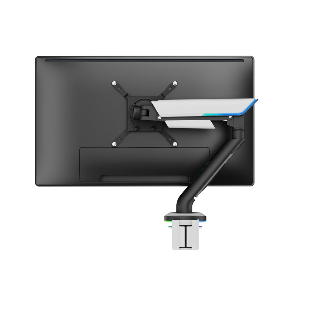 BRAZO PARA MONITOR TITAN DE ALTA RESISTENCIA + ILUMINACIÓN RGB - SKU RE47