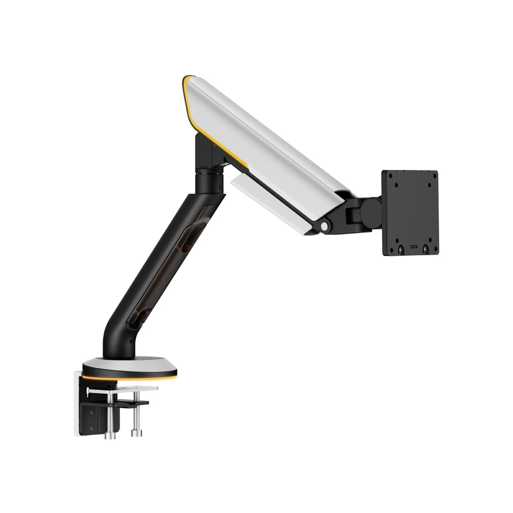 BRAZO PARA MONITOR TITAN DE ALTA RESISTENCIA + ILUMINACIÓN RGB - SKU RE47