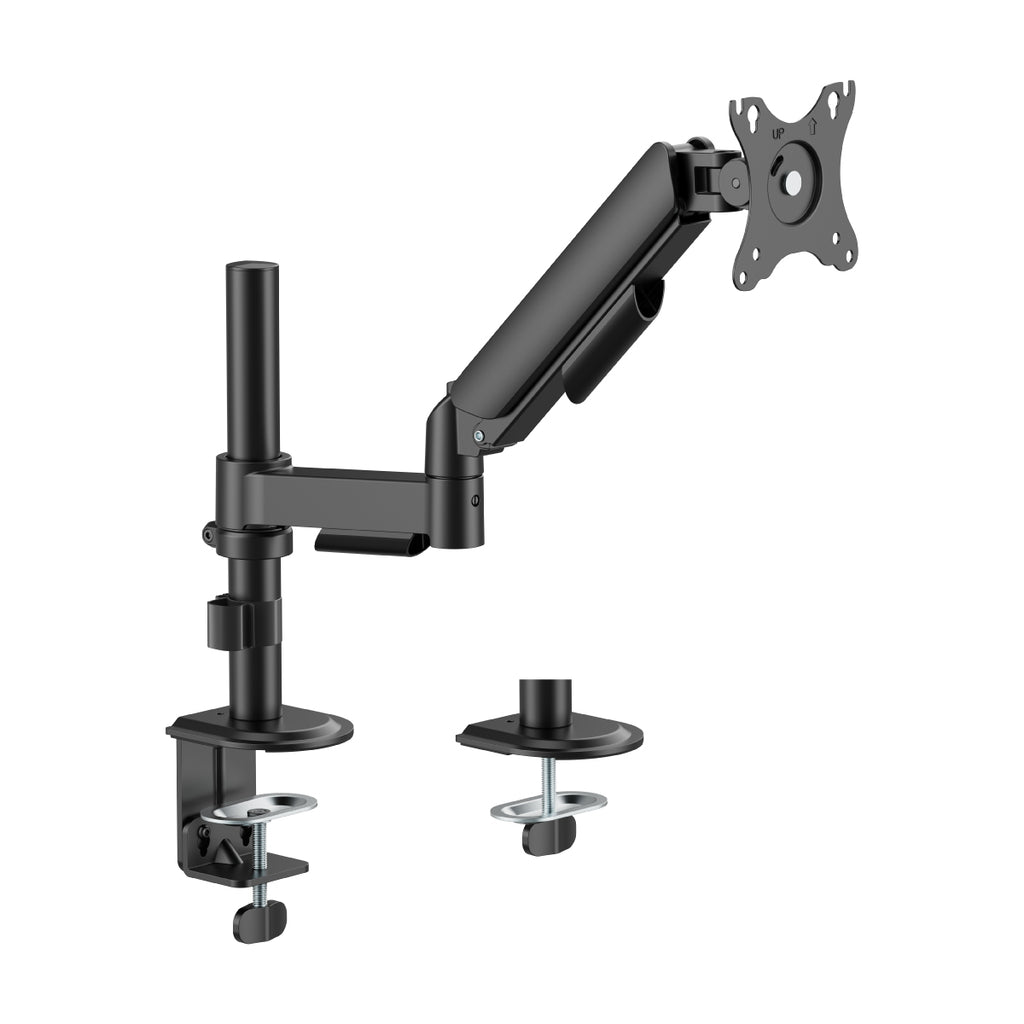 BRAZO PARA MONITOR DE UNA SOLA PANTALLA CON RESORTE MECÁNICO - SKU RE37