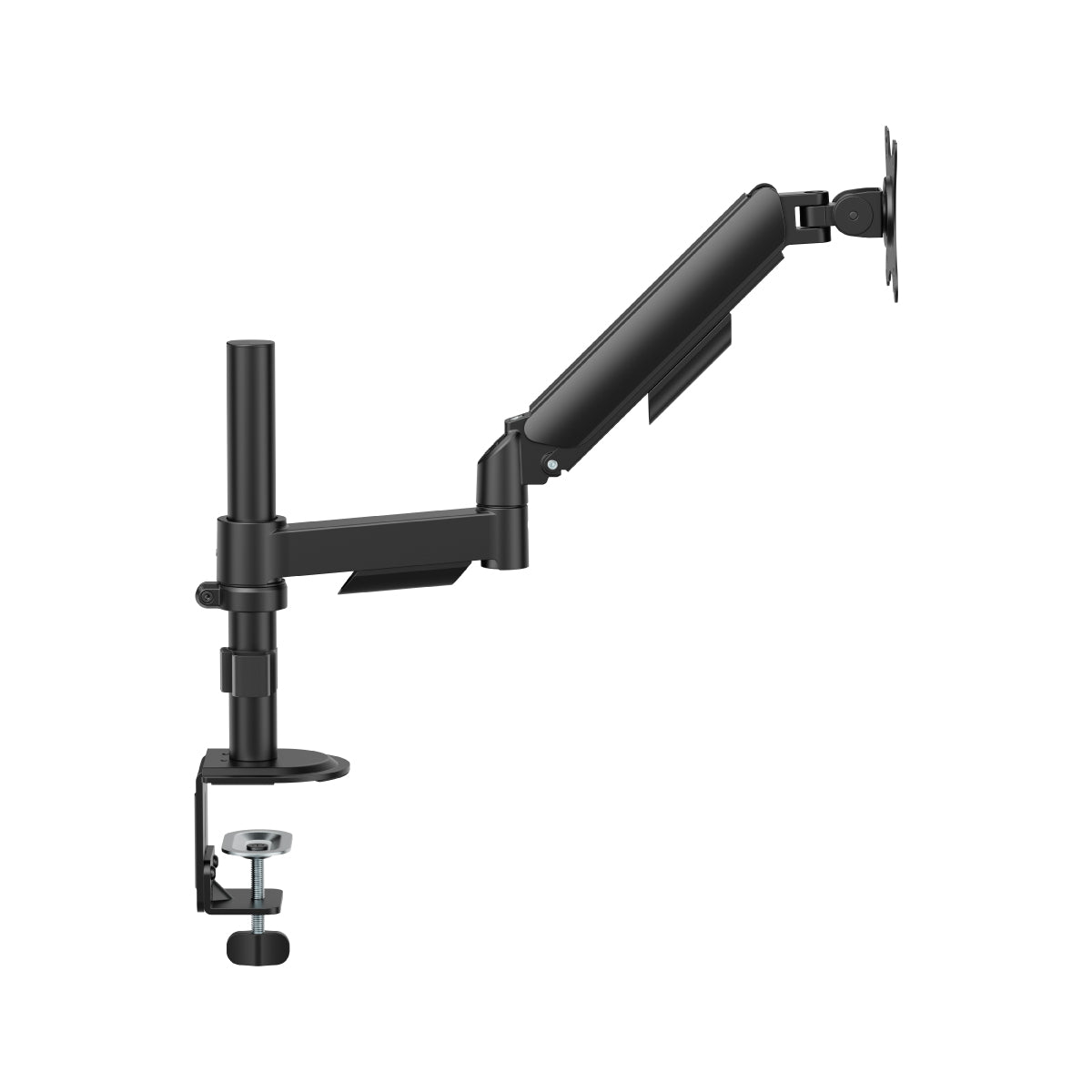BRAZO PARA MONITOR DE UNA SOLA PANTALLA CON RESORTE MECÁNICO - SKU RE37